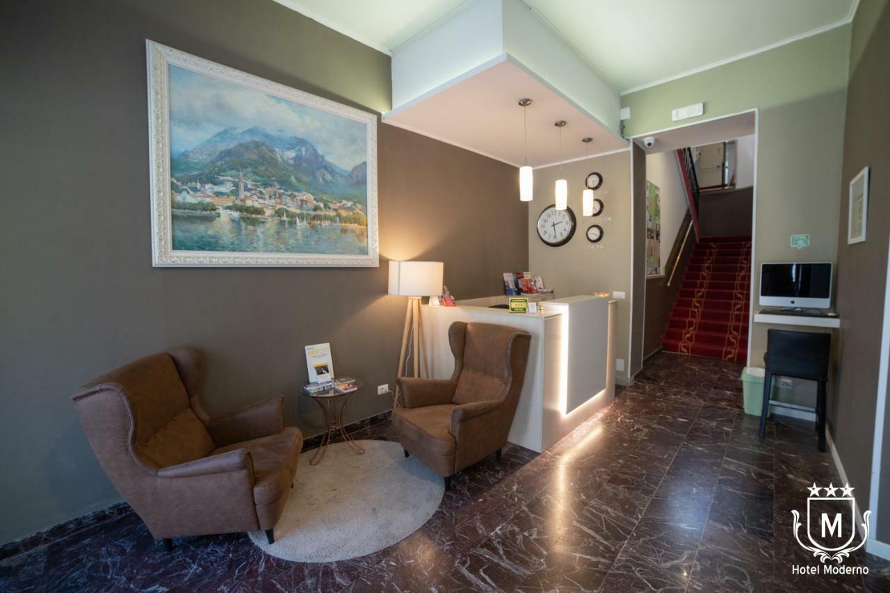 Hotel Moderno Lecco Exterior photo